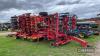 Vaderstad Rapid A 600S Hydraulic Folding Seed Drill c/w Rapid Lift RL600 6.00m 6 legged tool bar, also supplied with original draw bar from local estate farm. 19,958ha. Control box & manuals in office - 4