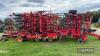 Vaderstad Rapid A 600S Hydraulic Folding Seed Drill c/w Rapid Lift RL600 6.00m 6 legged tool bar, also supplied with original draw bar from local estate farm. 19,958ha. Control box & manuals in office - 9