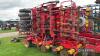 Vaderstad Rapid A 600S Hydraulic Folding Seed Drill c/w Rapid Lift RL600 6.00m 6 legged tool bar, also supplied with original draw bar from local estate farm. 19,958ha. Control box & manuals in office - 10