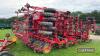 Vaderstad Rapid A 600S Hydraulic Folding Seed Drill c/w Rapid Lift RL600 6.00m 6 legged tool bar, also supplied with original draw bar from local estate farm. 19,958ha. Control box & manuals in office - 16