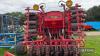 Vaderstad Rapid A 600S Hydraulic Folding Seed Drill c/w Rapid Lift RL600 6.00m 6 legged tool bar, also supplied with original draw bar from local estate farm. 19,958ha. Control box & manuals in office - 17