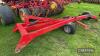 Vaderstad Rapid A 600S Hydraulic Folding Seed Drill c/w Rapid Lift RL600 6.00m 6 legged tool bar, also supplied with original draw bar from local estate farm. 19,958ha. Control box & manuals in office - 19