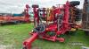 Vaderstad Rapid A 600S Hydraulic Folding Seed Drill c/w Rapid Lift RL600 6.00m 6 legged tool bar, also supplied with original draw bar from local estate farm. 19,958ha. Control box & manuals in office - 24