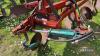 Kverneland 4furrow Spring Loaded Plough c/w depth wheel, hydraulic cross shaft - 8