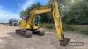 2012 Komatsu PC138 US-8 Excavator c/w 2 speed tracking, 700mm wide tracks, new chains and top rollers last year, rear view camera, air con, hammer pipes, quick hitch, auto idle Hours: appro 6990 Ser. NO. KMTPC189A01028488 - 23