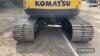 2012 Komatsu PC138 US-8 Excavator c/w 2 speed tracking, 700mm wide tracks, new chains and top rollers last year, rear view camera, air con, hammer pipes, quick hitch, auto idle Hours: appro 6990 Ser. NO. KMTPC189A01028488 - 33