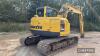 2012 Komatsu PC138 US-8 Excavator c/w 2 speed tracking, 700mm wide tracks, new chains and top rollers last year, rear view camera, air con, hammer pipes, quick hitch, auto idle Hours: appro 6990 Ser. NO. KMTPC189A01028488 - 34