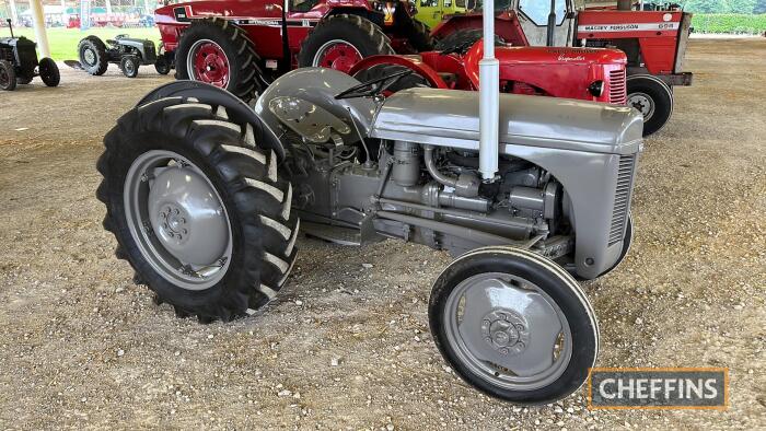 1954 FERGUSON TEF-20 4cylinder diesel TRACTOR Reg. No. 250 YUG Serial No. TEF380112 The vendor describes this tractor as a prize winner at many shows