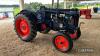 FORDSON E27N petrol/paraffin TRACTOR Reg. No. UTT 994 (expired) Fitted with rear linkage, lighting kit, electric start and low top gear