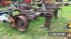 Twin Leg Subsoiler c/w depth wheels - 2