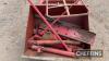 Massey Ferguson Front Loader c/w bucket brackets & rams - 8