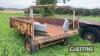 Single axle hydraulic tipping trailer (empty) - 4