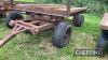 4wheel trolley, ex-brick cart - 4