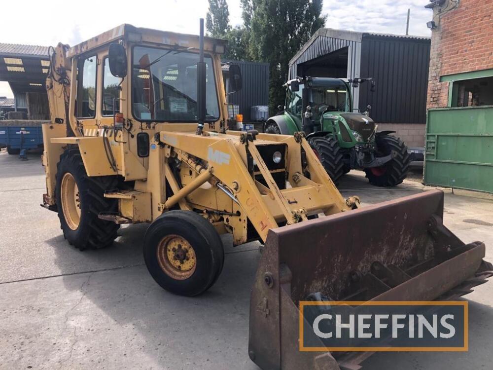 Massey Ferguson 50D 2wd Backhoe Loader c/w 4 in 1 bucket, registration  document to be supplied by the vendor Reg. No. A977 TYA Construction Plant  & Equipment to be held at The