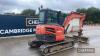 2015 Kubota U48-4 Excavator c/w rubber tracks, piped, front blade, 3no. buckets, hydraulic quick hitch Ser. No. 52744 - 11