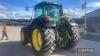 2008 John Deere 7530 Tractor c/w 50k, Auto Power Reg. No. FX58 FDN Ser. No. LO7530R586232 - 8