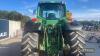 2008 John Deere 7530 Tractor c/w 50k, Auto Power Reg. No. FX58 FDN Ser. No. LO7530R586232 - 9