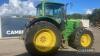 2008 John Deere 7530 Tractor c/w 50k, Auto Power Reg. No. FX58 FDN Ser. No. LO7530R586232 - 12