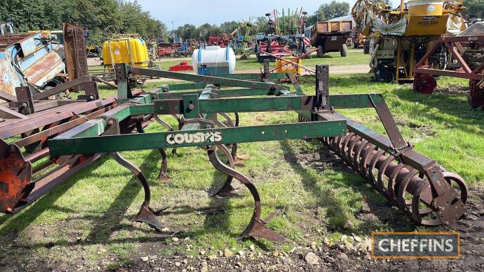 Cousins Wing Cultivator c/w rear packer