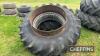 Pr. 520/85R38 Kleber rear dual wheels and tyres - 10