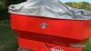 2014 Kuhn Axis 30.1 mounted twin disc fertiliser spreader with headland guard Serial No. 09-40016 - 11