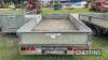 Ifor Williams 12ft Low Loader Trailer c/w ramps, sides, load support legs - 2