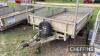 Ifor Williams 12ft Low Loader Trailer c/w ramps, sides, load support legs - 4