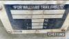 Ifor Williams 12ft Low Loader Trailer c/w ramps, sides, load support legs - 11