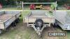 Ifor Williams 12ft Low Loader Trailer c/w ramps, sides, load support legs - 13