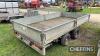 Ifor Williams 12ft Low Loader Trailer c/w ramps, sides, load support legs - 14