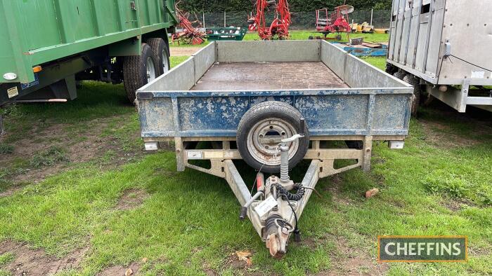 Ifor Williams 16ft Twin Axle Plant Trailer c/w sides & ramps