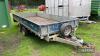 Ifor Williams 16ft Twin Axle Plant Trailer c/w sides & ramps - 2