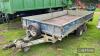 Ifor Williams 16ft Twin Axle Plant Trailer c/w sides & ramps - 11