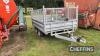 Blueline 10x6 Platform Trailer certificate in office - 2