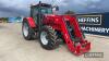 Massey Ferguson 6475 Dyna 6 Tractor c/w 50kph, air brakes, MF 966 power loader Reg. No. SP09 BHY Ser. No. T253020