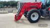 Massey Ferguson 6475 Dyna 6 Tractor c/w 50kph, air brakes, MF 966 power loader Reg. No. SP09 BHY Ser. No. T253020 - 5