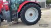 Massey Ferguson 6475 Dyna 6 Tractor c/w 50kph, air brakes, MF 966 power loader Reg. No. SP09 BHY Ser. No. T253020 - 7