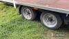 Taylors Trailers Ltd Twin Axle 3ton Portaloo Transport Trailer c/w guard rails - 5