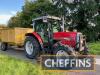 1997 Massey Ferguson 6150 Dynashift Tractor c/w 16.9x34 rears, 13.6x24 fronts, air con R Reg Ser. No. E177049 - 2