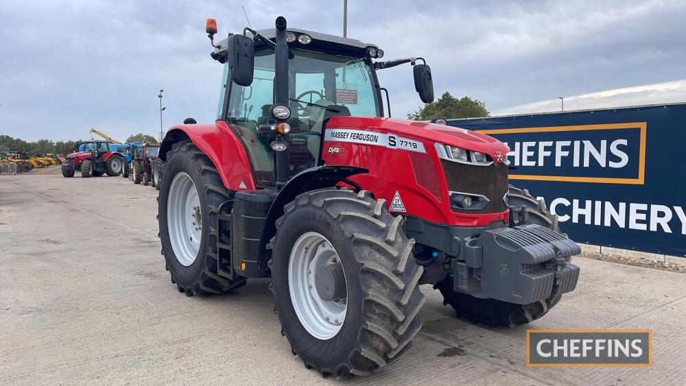 2021 Massey Ferguson 7719S Tractor c/w Dyna VT, 50kph, front