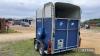 1998 Ifor Williams HB505 2 Horse Trailer Ser. No. 233261 UNRESERVED LOT - 7