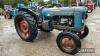 FORDSON Super Major 4cylinder diesel TRACTOR Reg. No. 144 XBH Fitted with LiveDrive PTO, side belt pulley, rear linkage and drawbar. Supplied by W.Harold Perry Ltd, Potters Bar. The vendor reports that this tractor has recorded only 1,900 hours