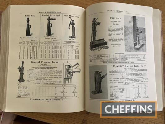 Buck & Hickman 'Tools and Supplies' iilustrated catalogue, 1275pp