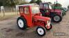 1968 NUFFIELD 4/25 4cylinder diesel TRACTOR Reg. No. WGU 484F Serial No. SN25D/301281/5020 Fitted with a Winsam cab, lighting kit, rear spool and tow ball. The tractor has been recently received a restoration together with a new fan belt. The vendor re