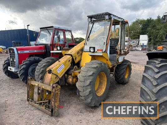 1986 JCB 520-4 diesel TELESCOPIC LOADER Reg. No. D585 MJO Serial No. 502332