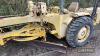 MASSEY FERGUSON 175 4cylinder diesel GRADER A 175 skid unit fitted to a track/road grader chassis with levelling grader bade and mid mounted angled blade. Vendor reports it was used for maintaining farm tracks but no longer required - 4