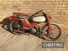 1959 49cc DKW Hummel Super MOPED Reg. No. N/A Frame No. 0102640485 A restoration project, the two-stroke moped replete with pedals has a strong on-line following, a rewarding machine for the enthusiast. Offered for sale without documentation Estimate £300 - 7