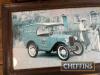 Ford Motor Company Model T advertising mirror together with other Automotive prints and pictures - 2