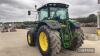 John Deere 6155R Tractor c/w 50k. Auto Quad, cab & tls suspension, pick up hitch, top link, 4 scvs, Michelin 650/65x38 & 540/65x28 tyres Hours: approx 5175 Reg. No. YD66 0YW Ser. No. 1LO6155RJGN864927 - 8