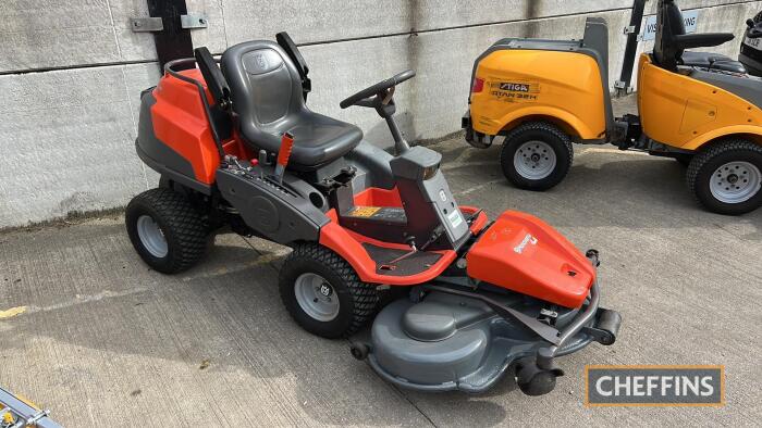 Husqvarna PF21 AWD out front 48ins deck mower Serial No. 080500043 On instructions from Wilfred Scruton Ltd Auction sale of 12no. agricultural tractors 10no. telescopic loaders 9no. ATV s UTV s implem...